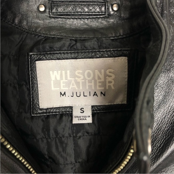Wilsons Leather M. Julian Cafe Racer Moto
Jacket S - Picture 6 of 7